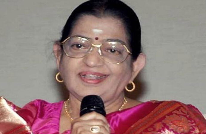 பாடகி பி.சுசீலா